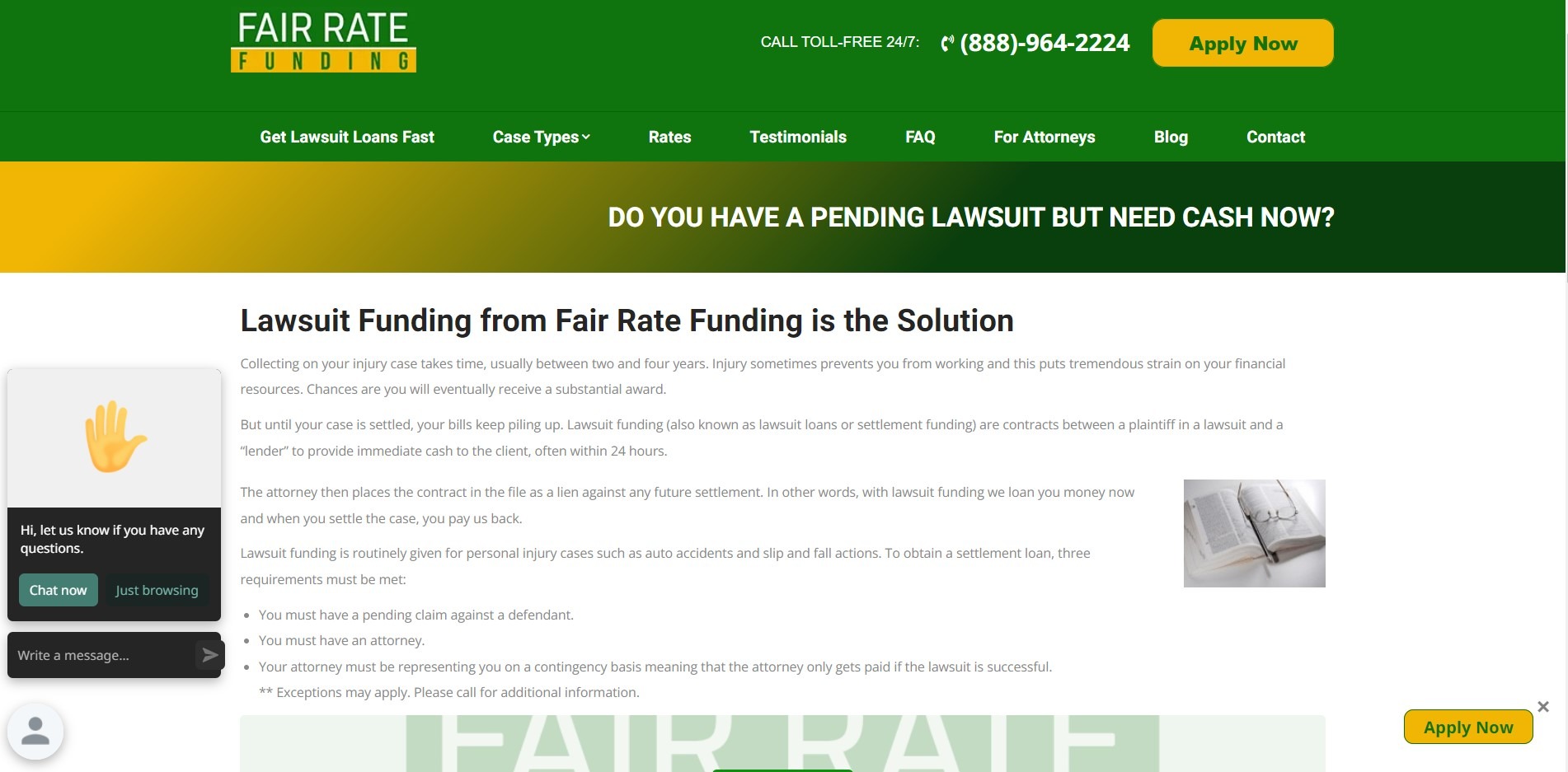 Fair Rate Funding Project Slide 2