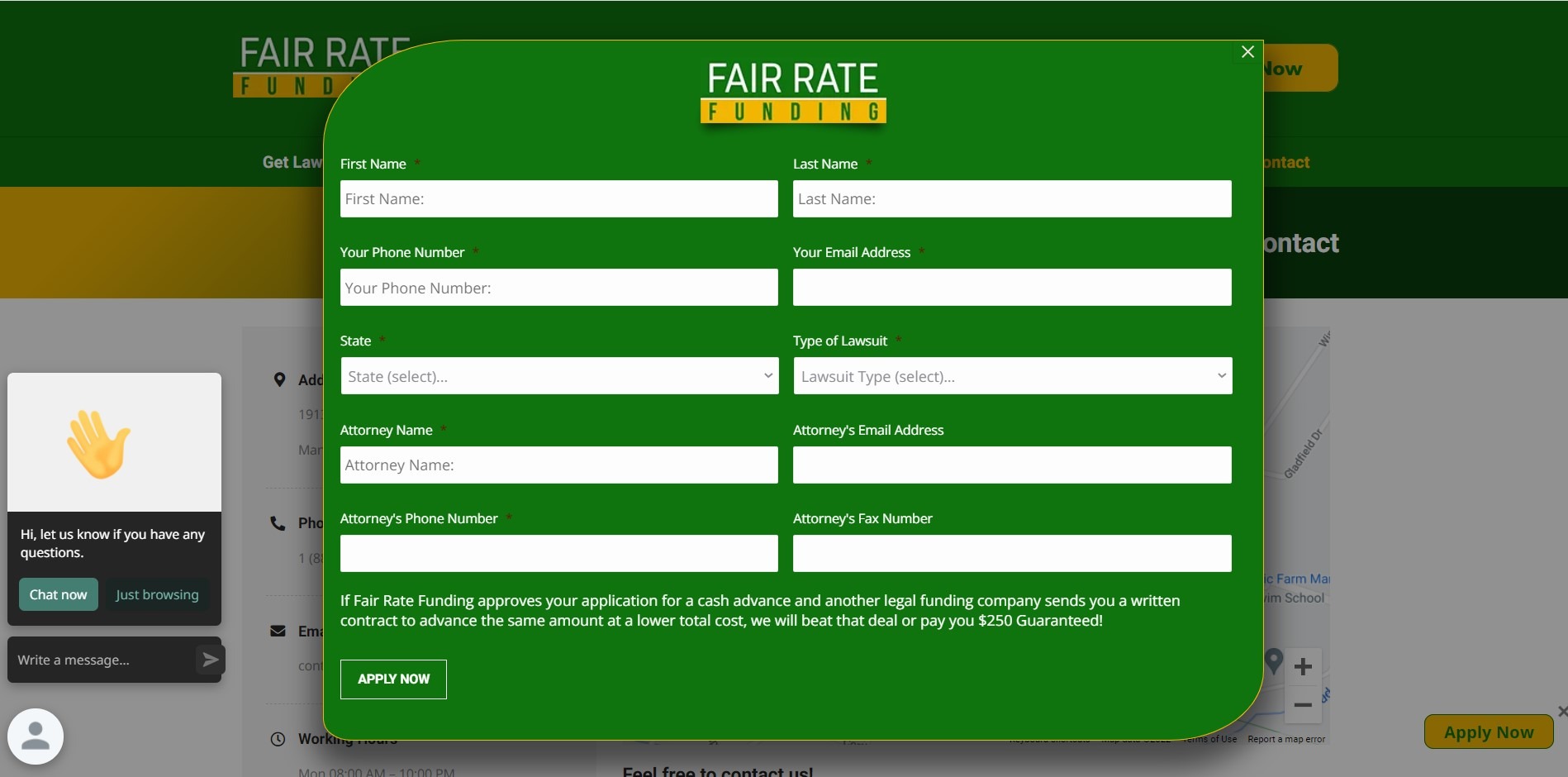 Fair Rate Funding Project Slide 3