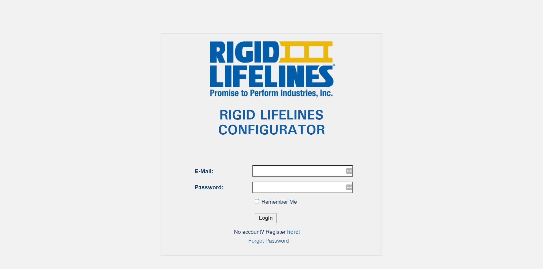 Rigid Lifelines Configurator Project Slide 1