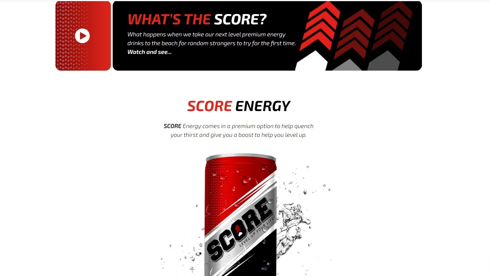 Score Drink Project Slide 2